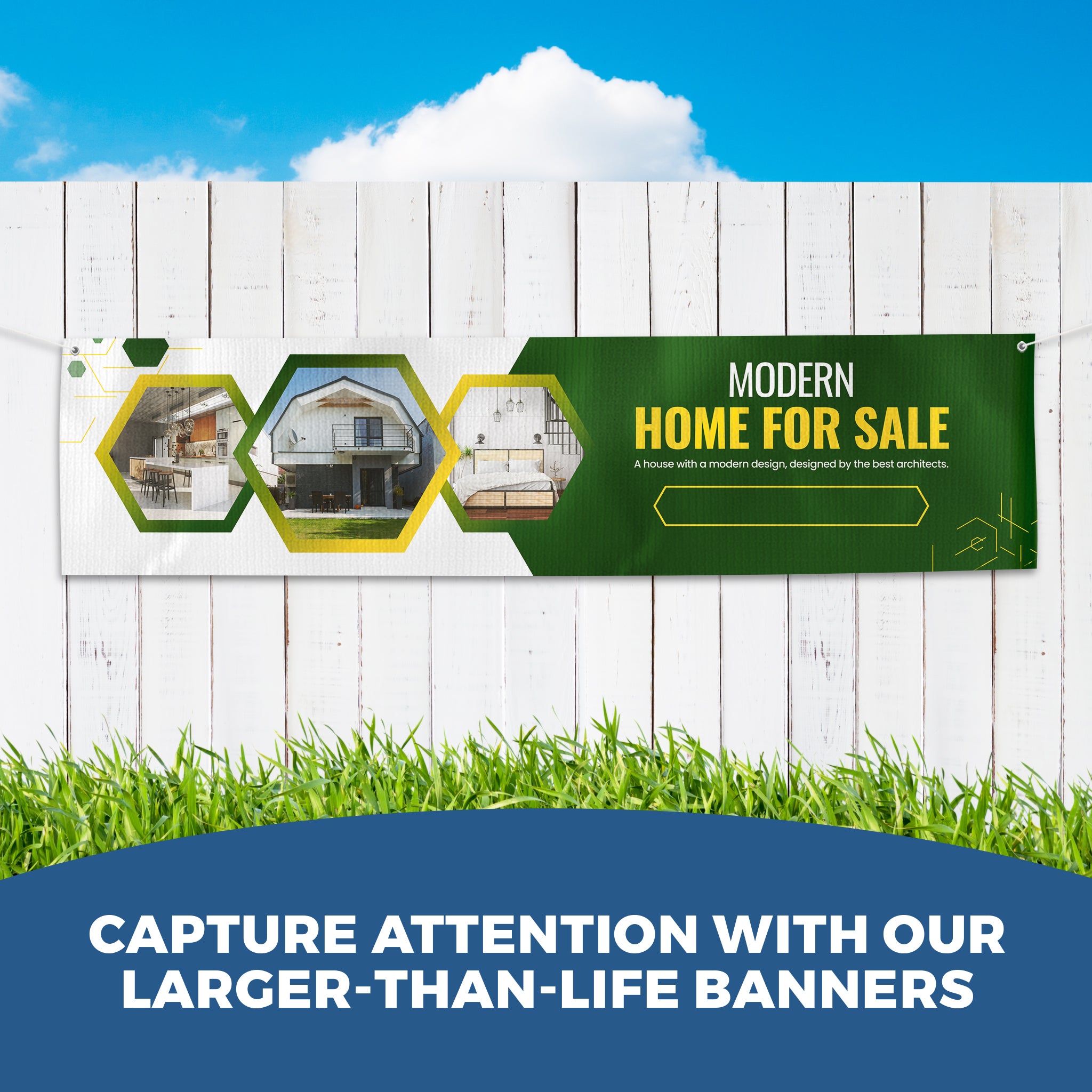 Modern Home For Sale Large Banner