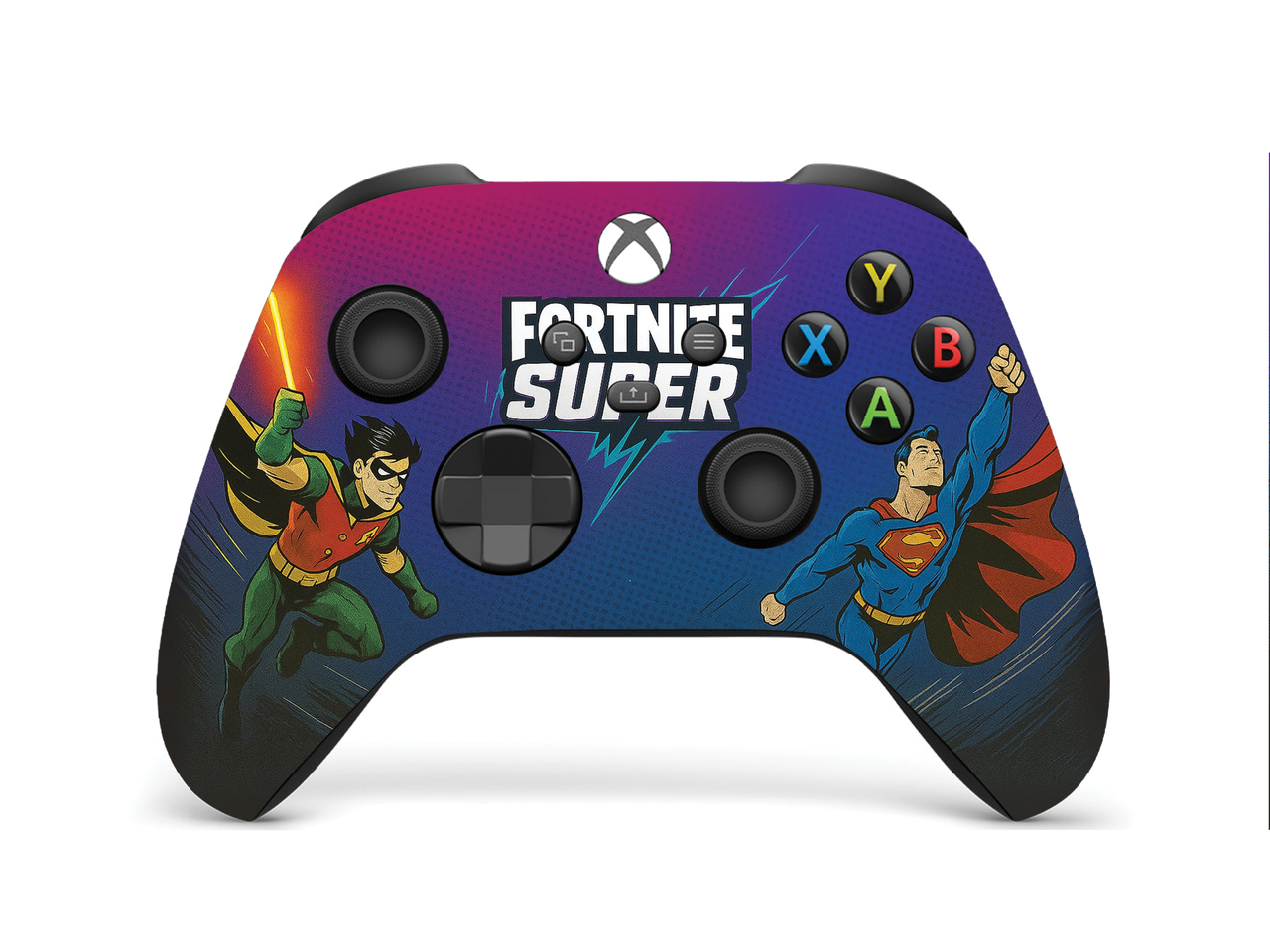 Fortnite Super Inspired Xbox Series X/S Controller Front Print Only