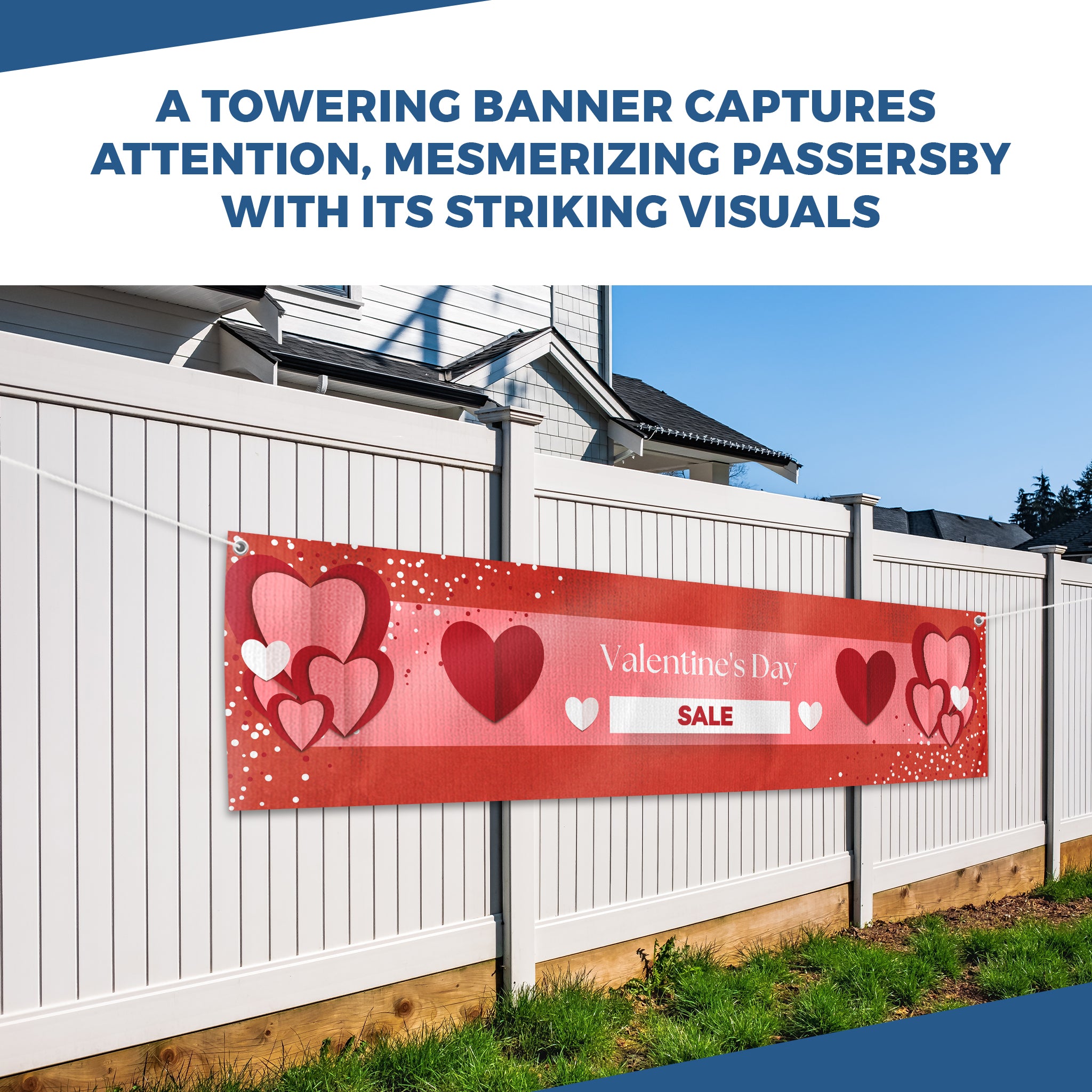 Valentines Day Sale Large Banner
