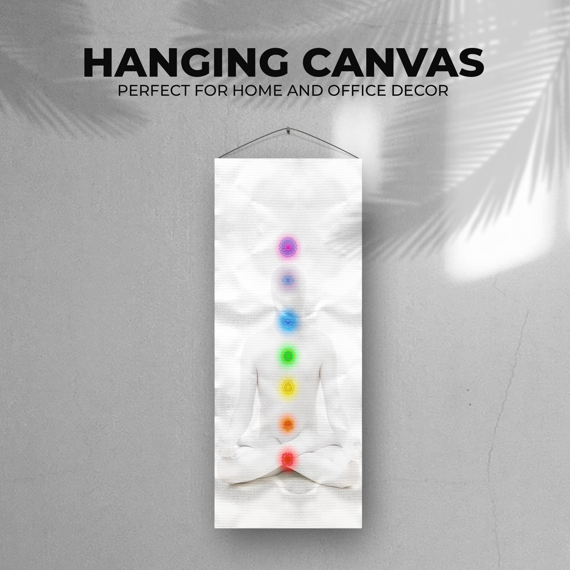 Chakras Hanging Wall Banner