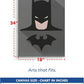 Batman Wall Canvas Set of 1 Set of 1 - 18x24