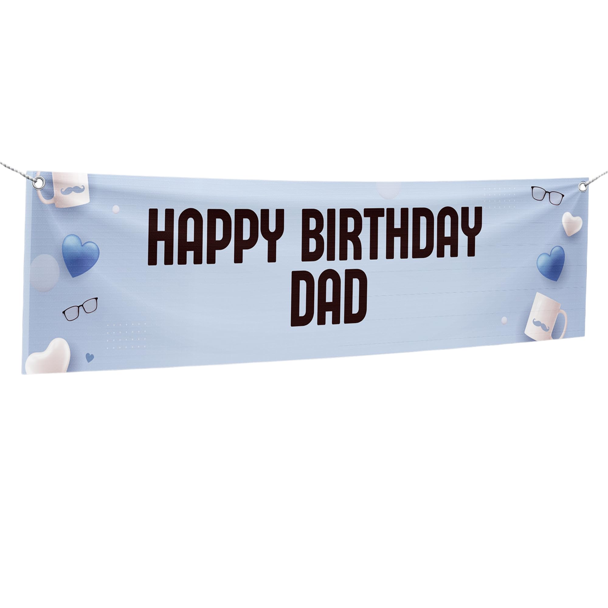 Happy Birthday Dad Large Banner