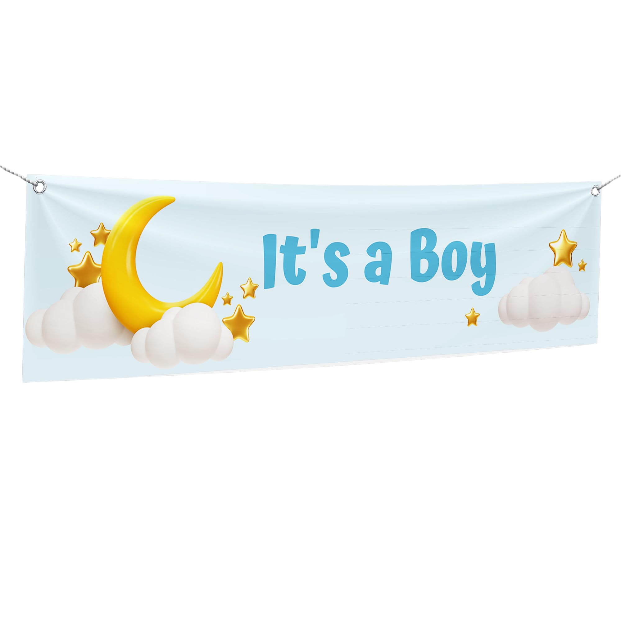 It's a Boy Large Banner