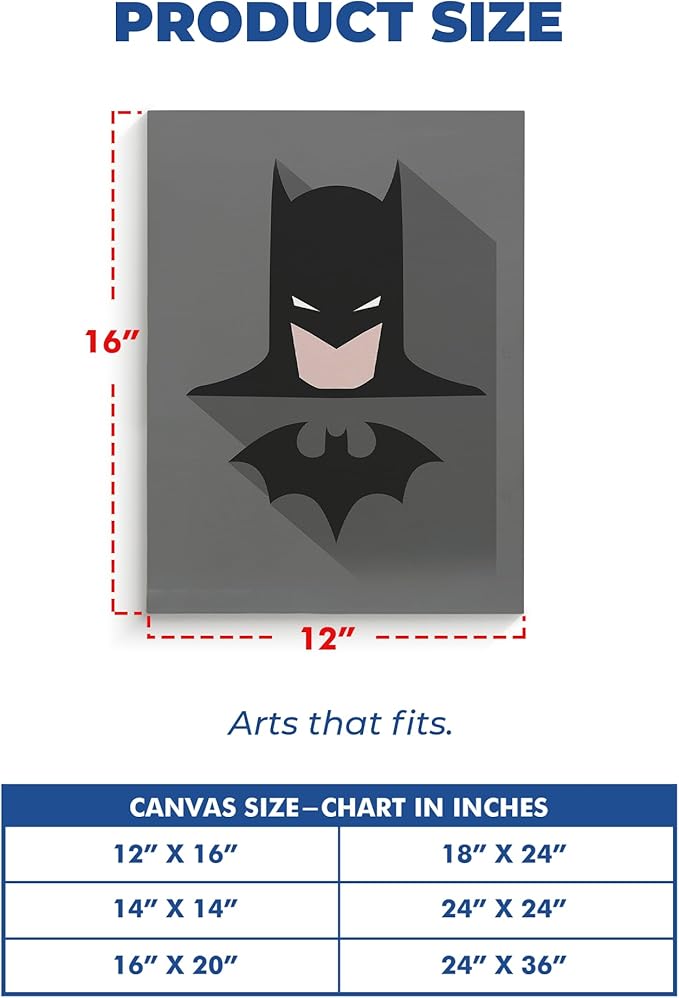 Batman Wall Canvas Set of 1