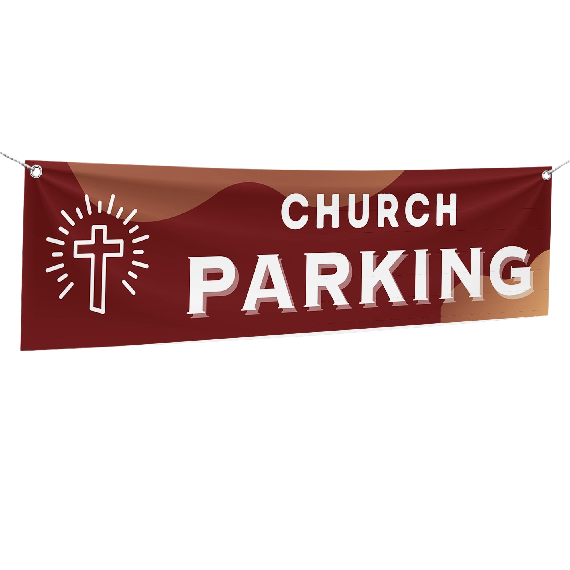 Church Parking Large Banner