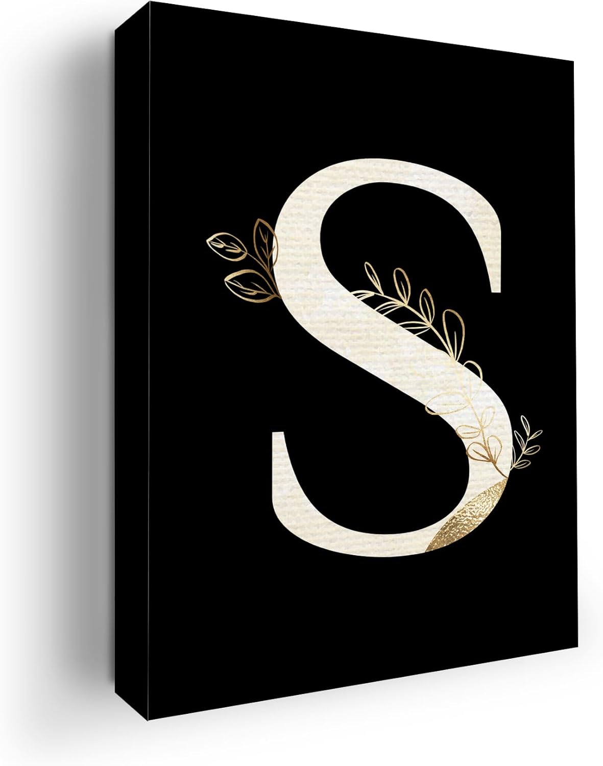 Letter S Wall Canvas Set of 1