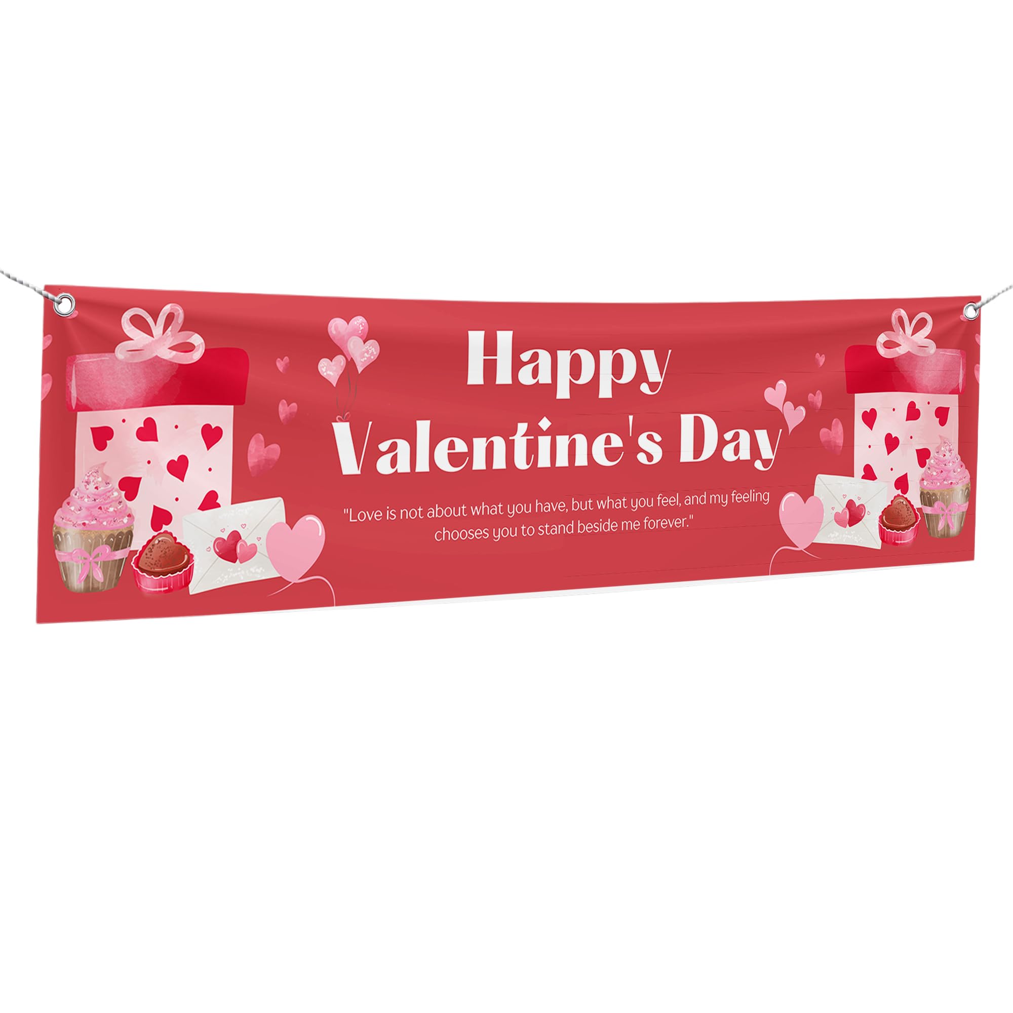 Happy Valentines Day Large Banner