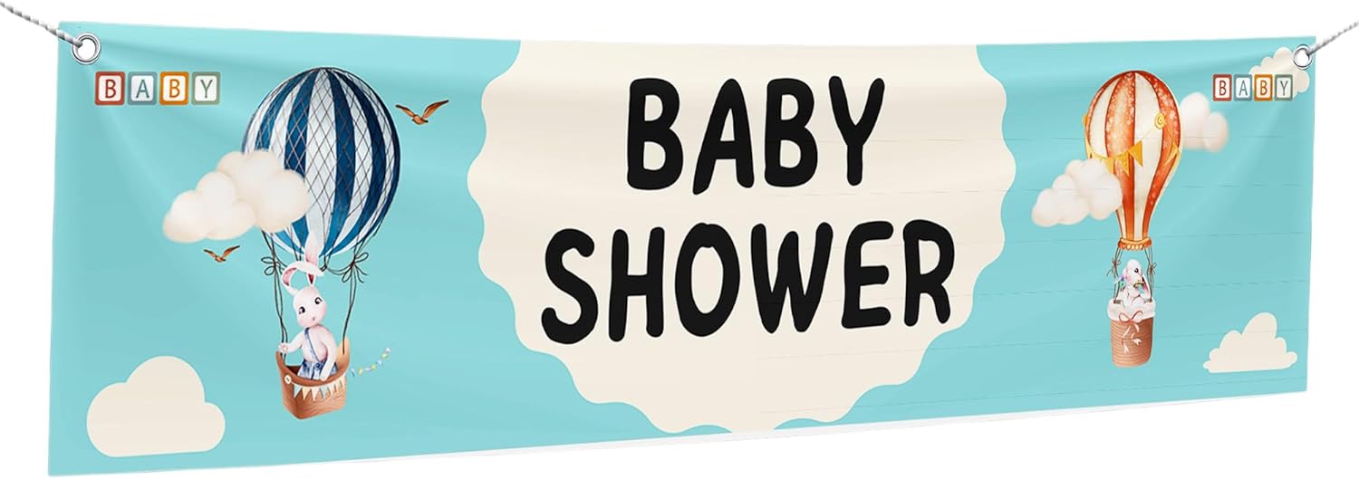 Baby Shower Large Banner