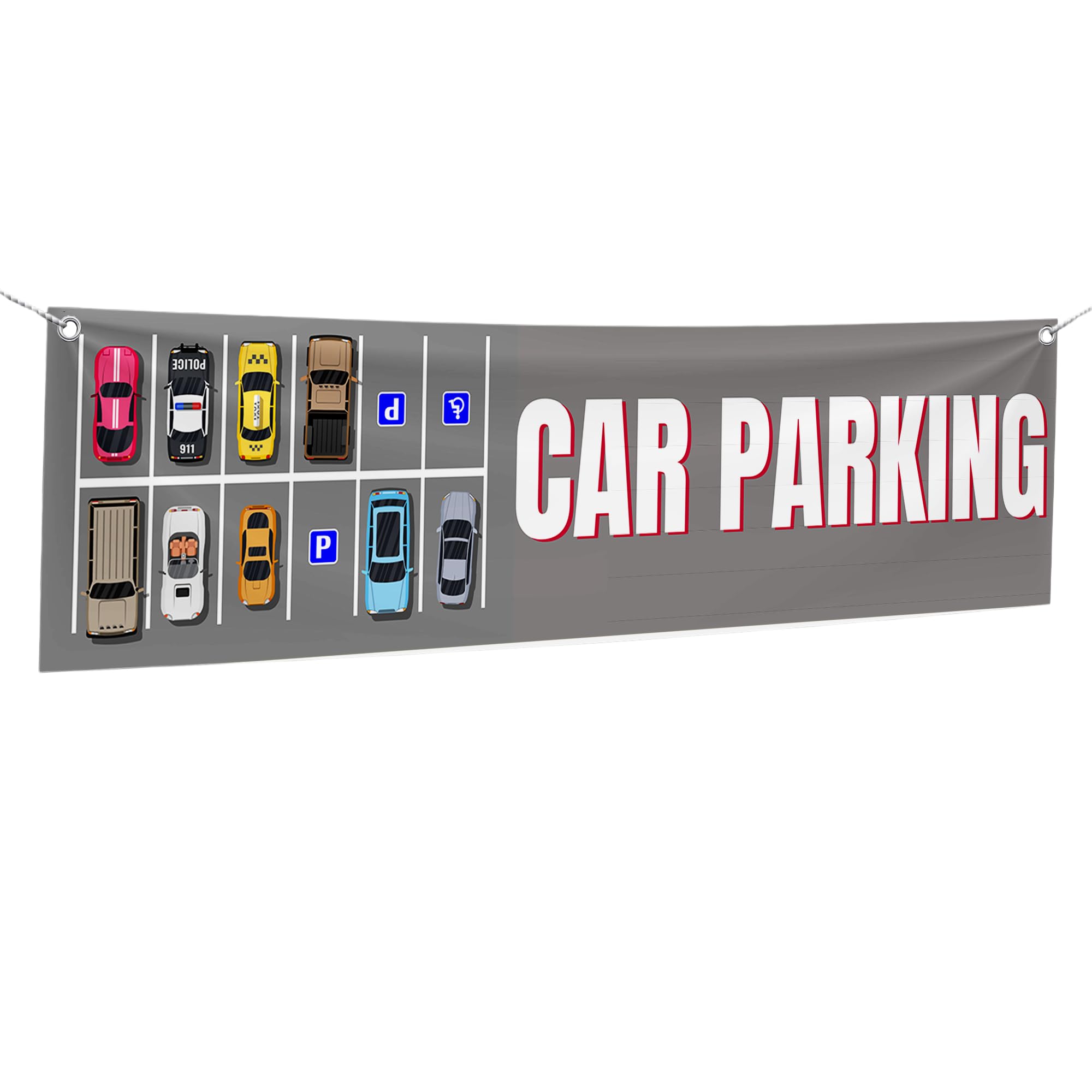 Car Parking Large Banner