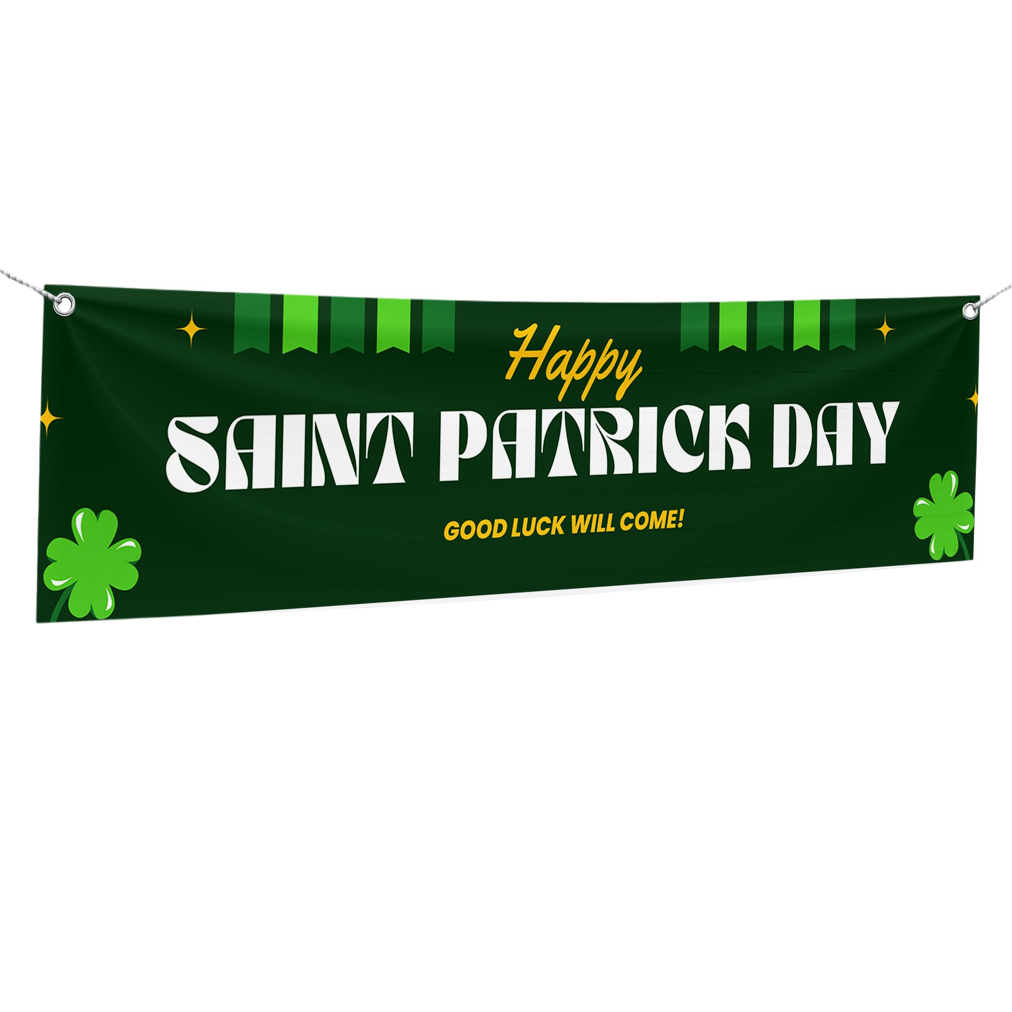 Happy Saint Patrick Day Large Banner