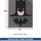 Batman Wall Canvas Set of 1 Set of 1 - 16x20