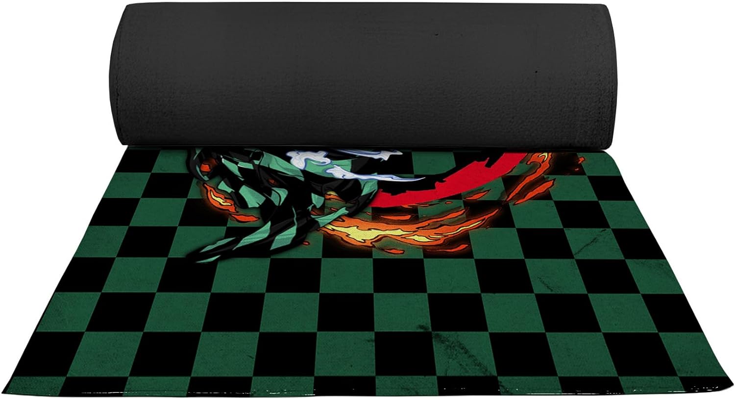 Anime Inspired Gaming Rug - 62x40 inches, Gamer Room Decor, Non-slip backing, Premium quality
