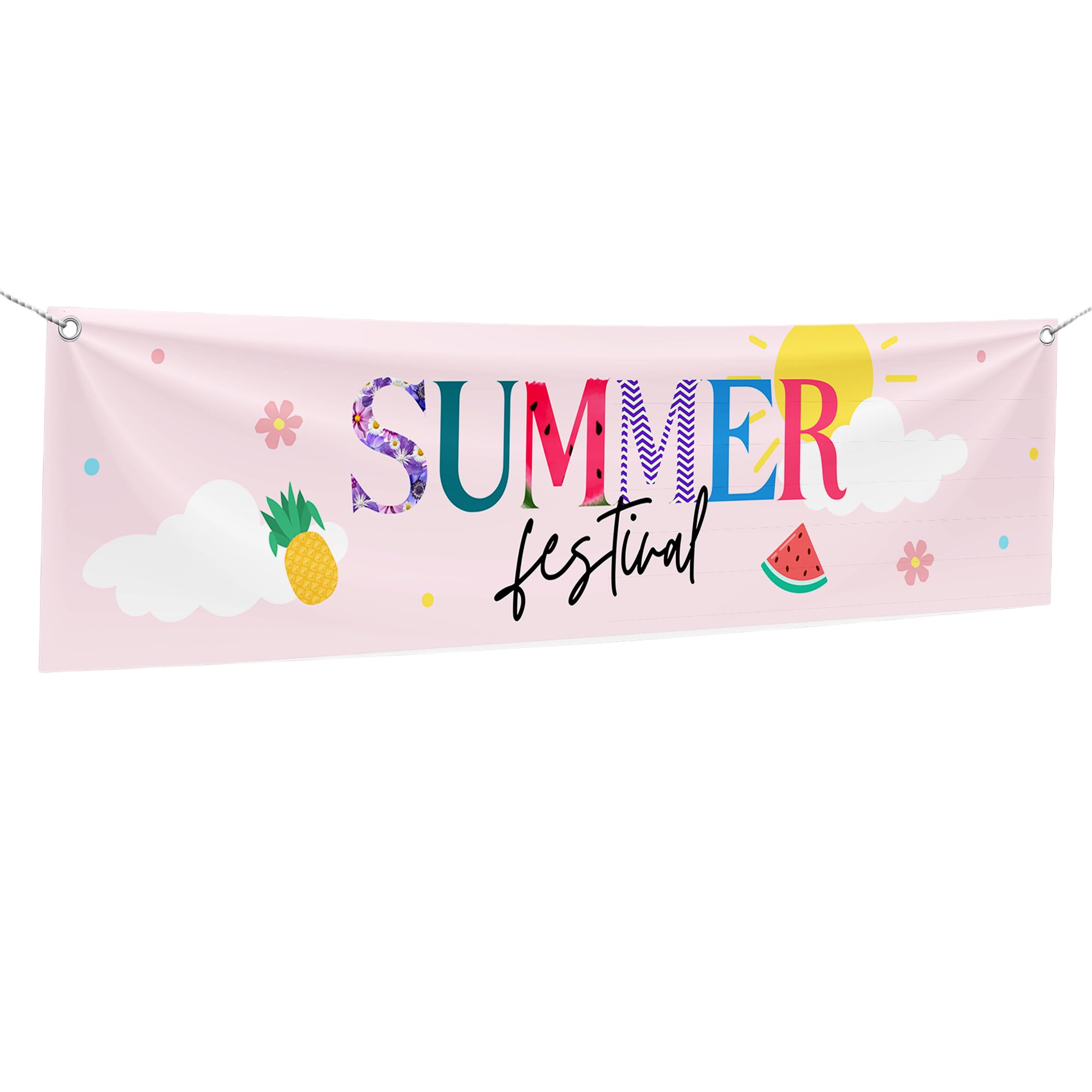 Summer Festival Large Banner