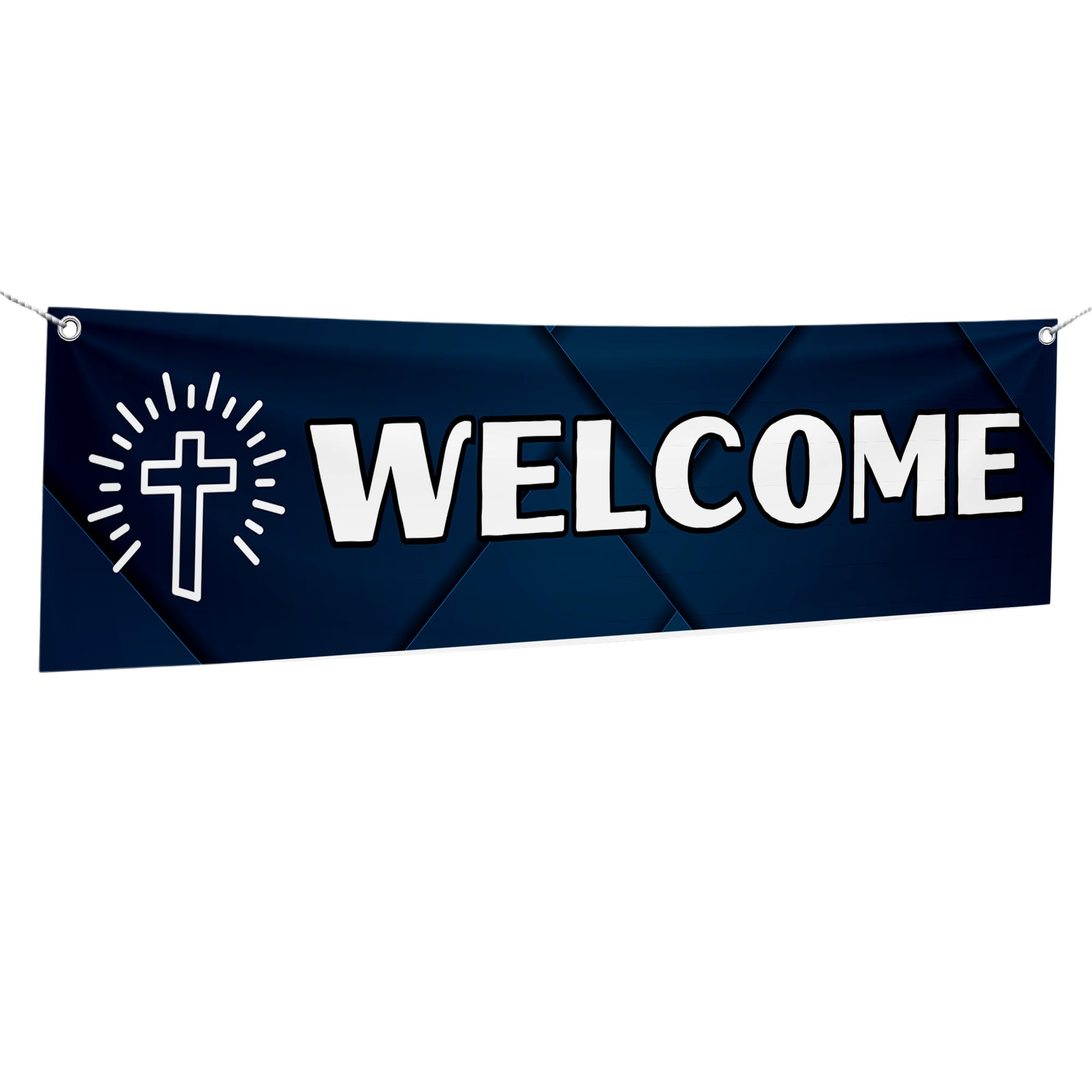 Welcome Church Large Banner