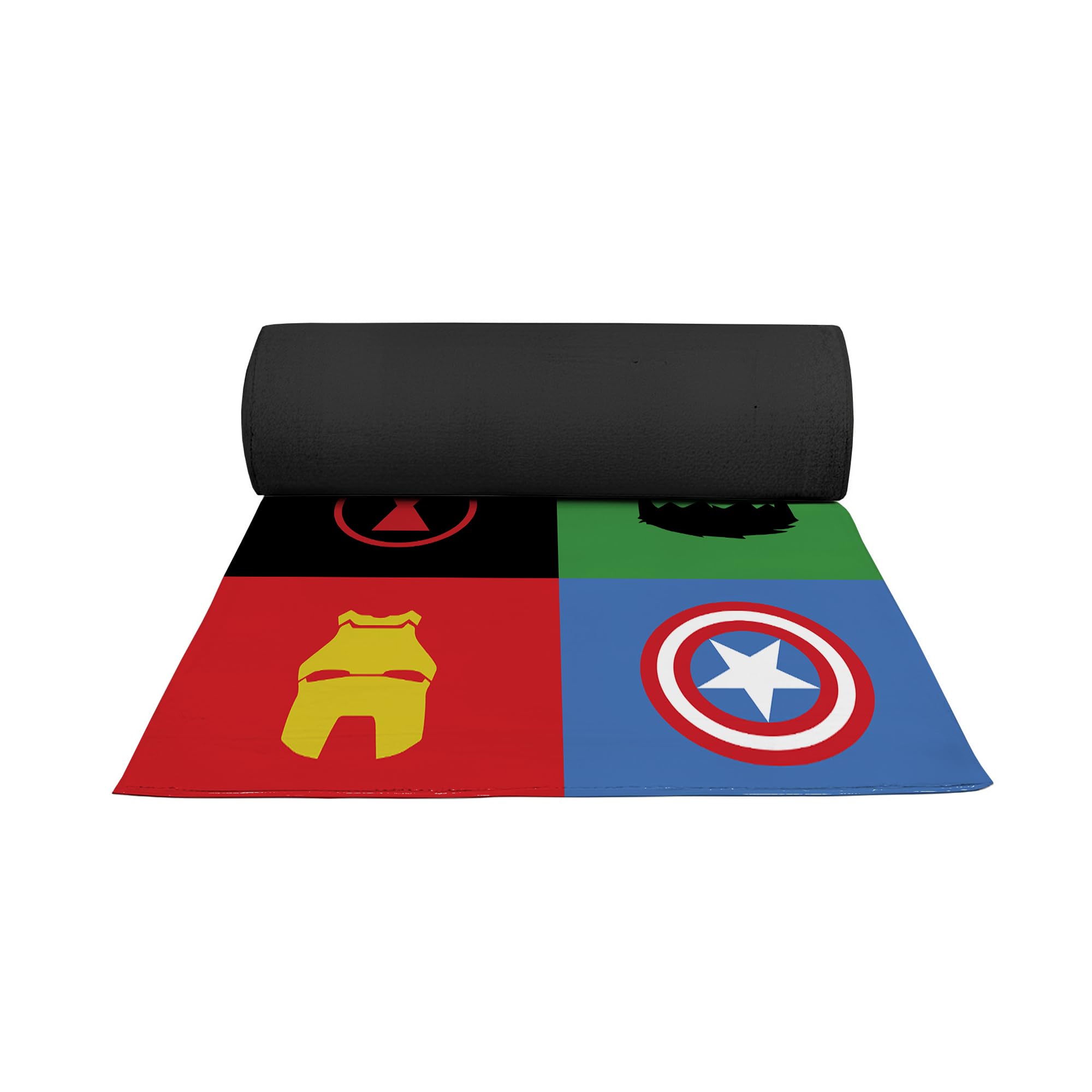 Avengers Masks & Simbols Decor Rug- 62x40 inches