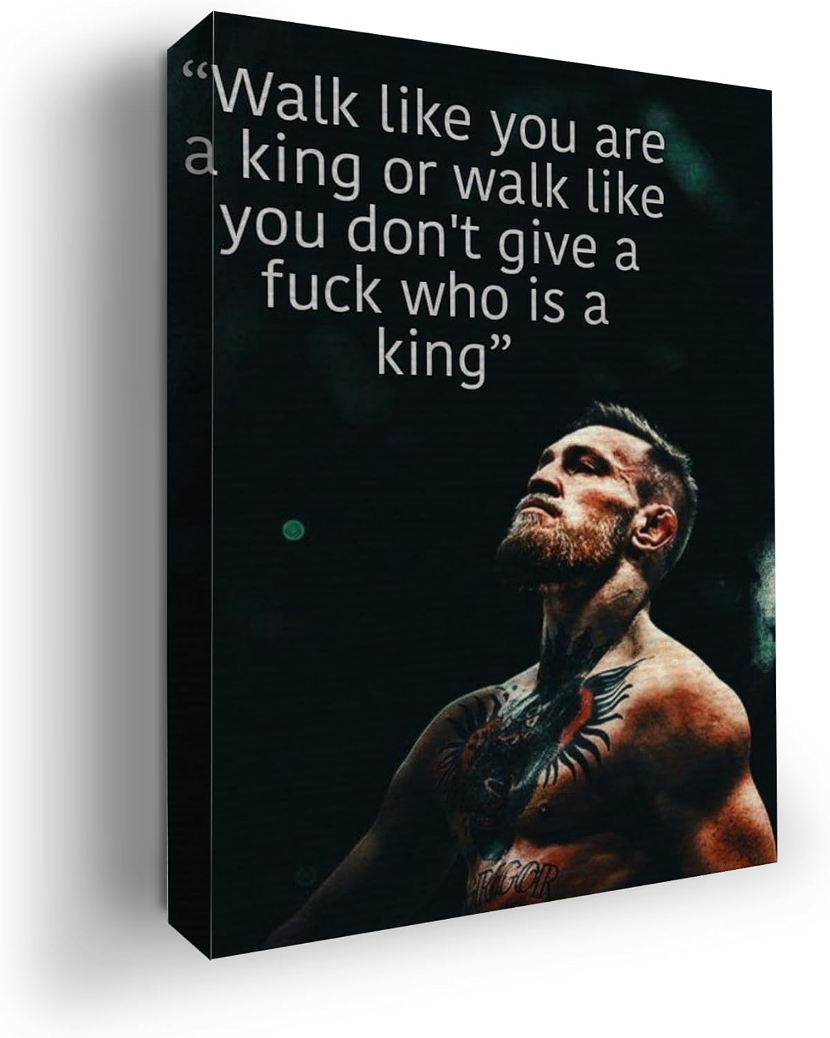 Conor McGregor Quote Wall Canvas Set of 1