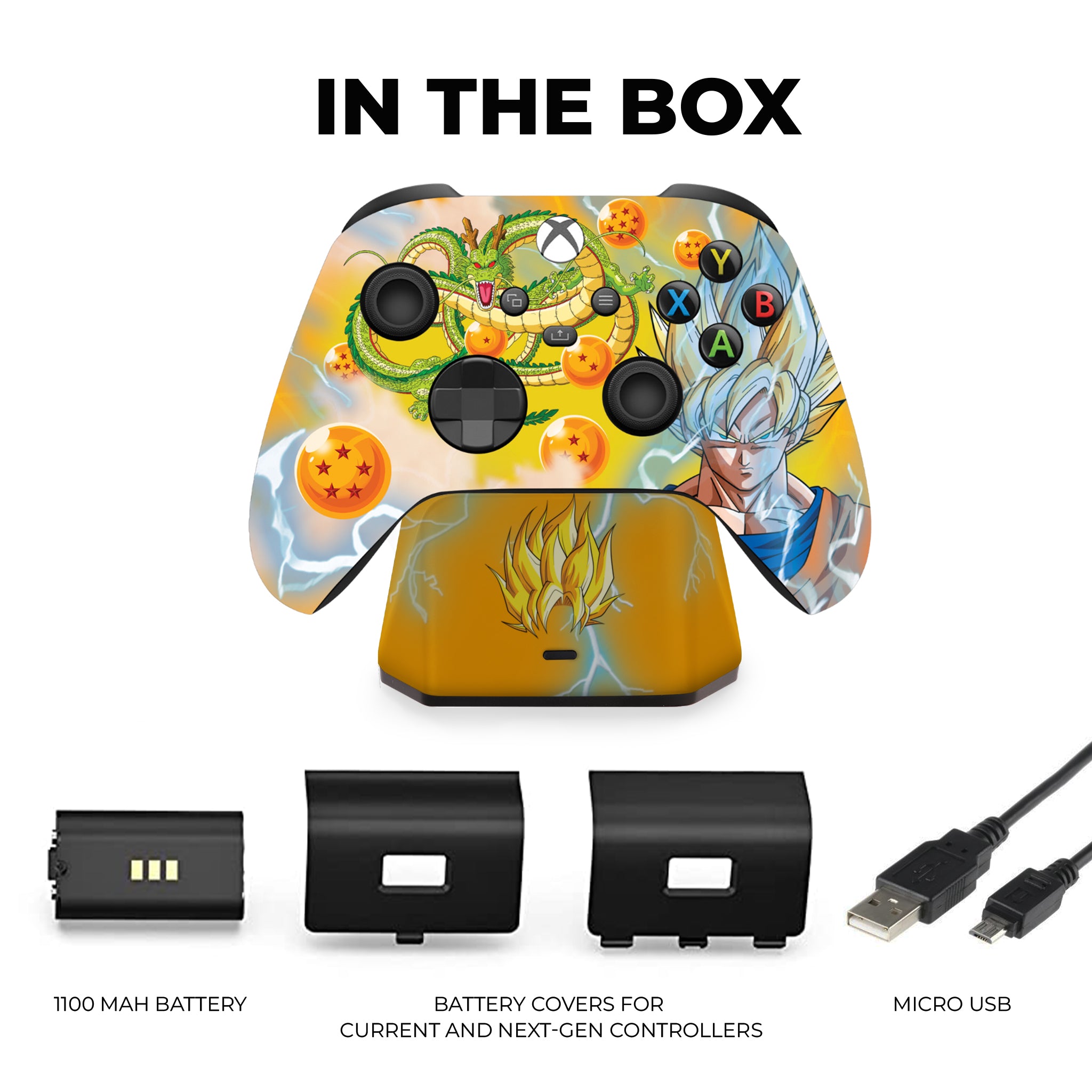 DBZ Goku & Shenron Inspired XBox Series X Controller
