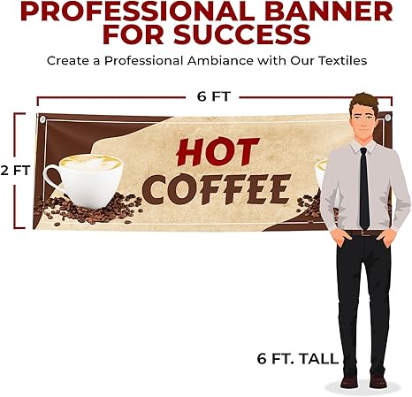 Hot Coffee Large Banner