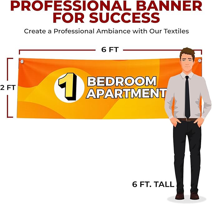 1 Bedroom Apartment Large Banner