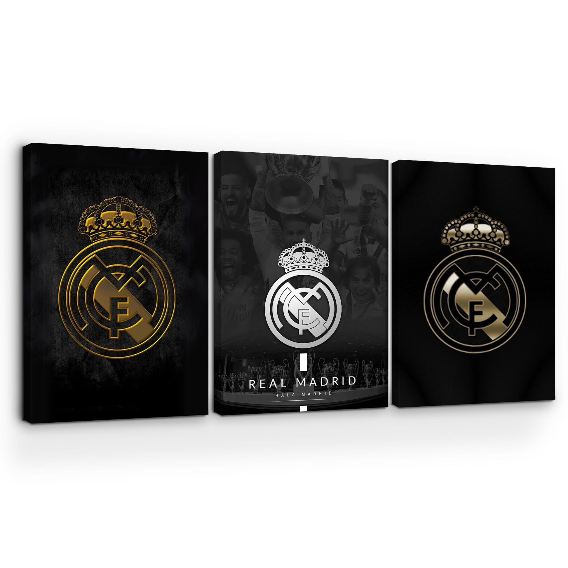 Real Madrid Wall Canvas Set of 3 - 16x24