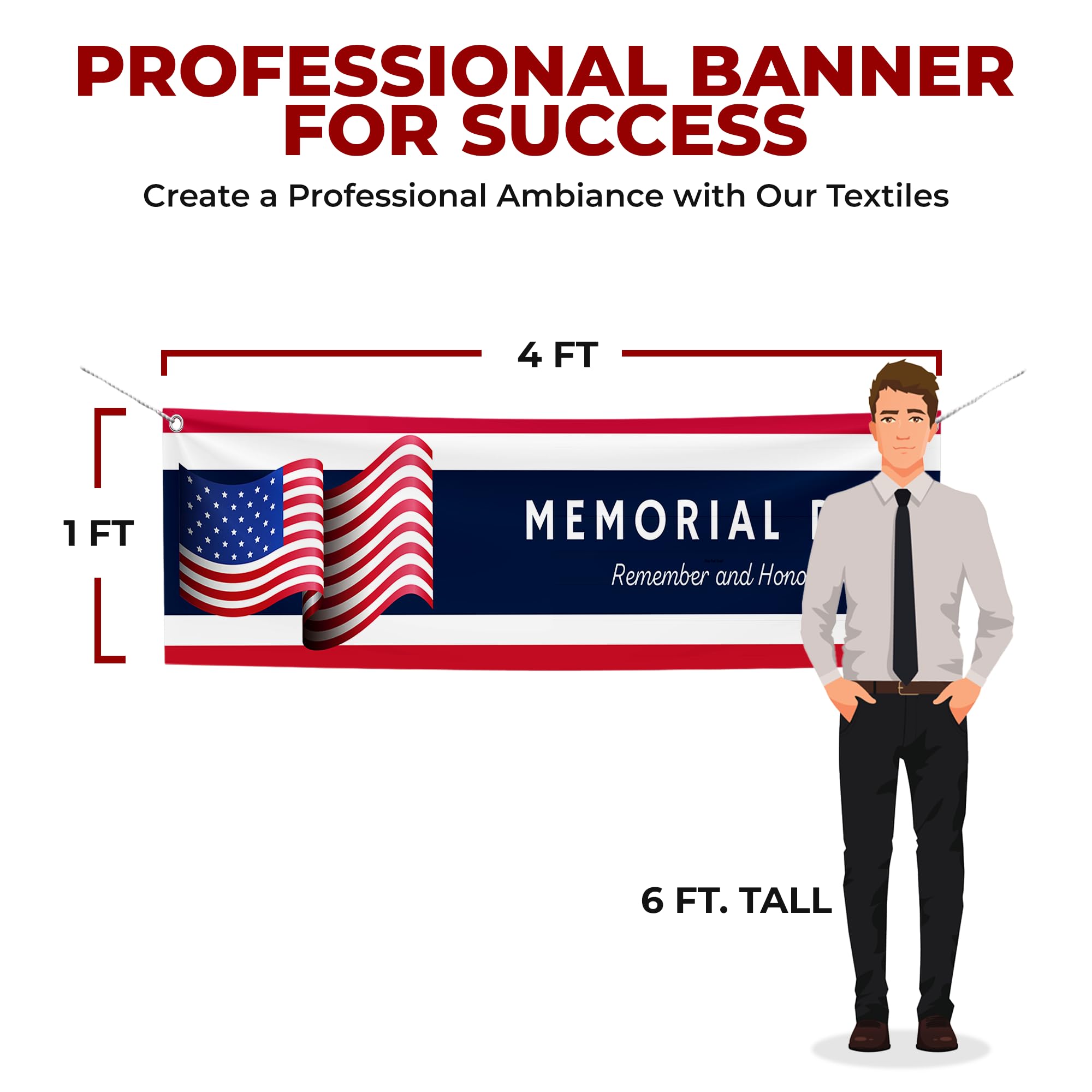 Memorial Day Large Banner