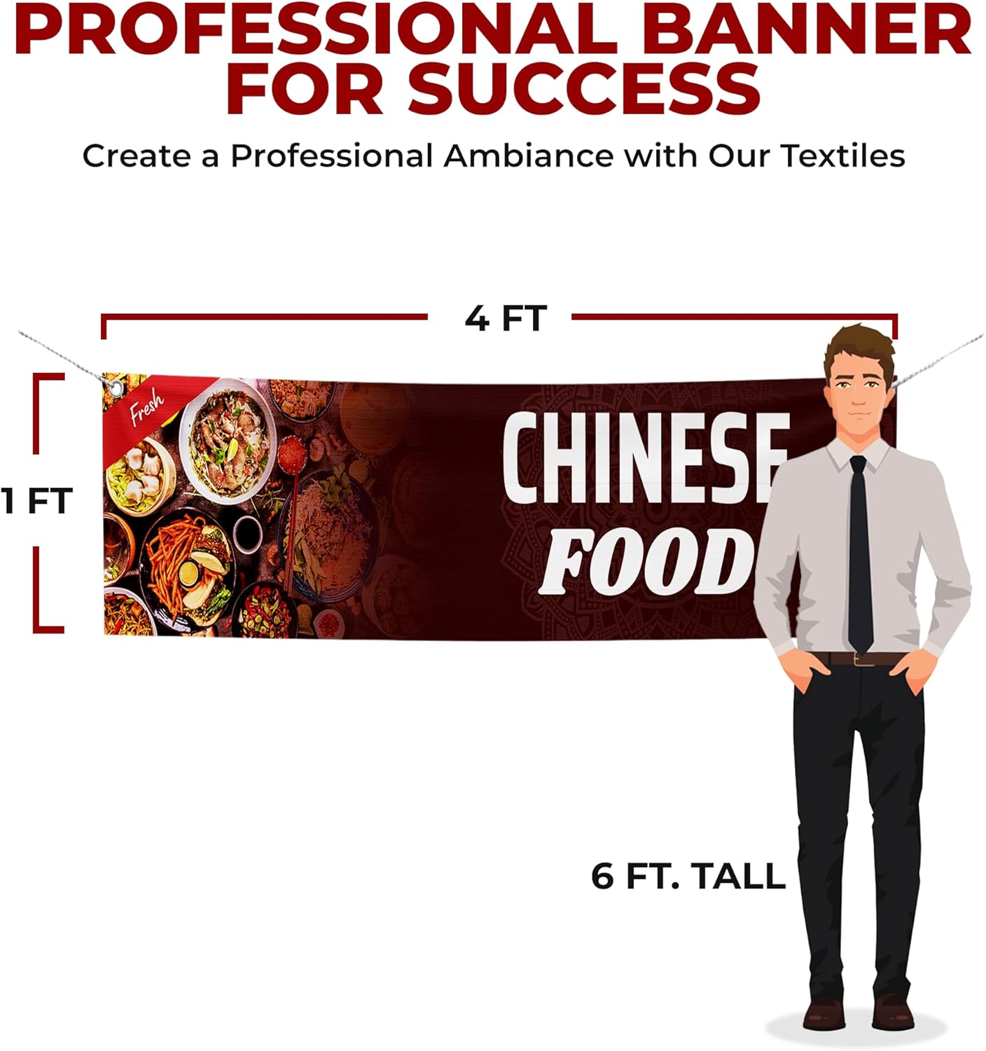 Chinese Food Large Banner