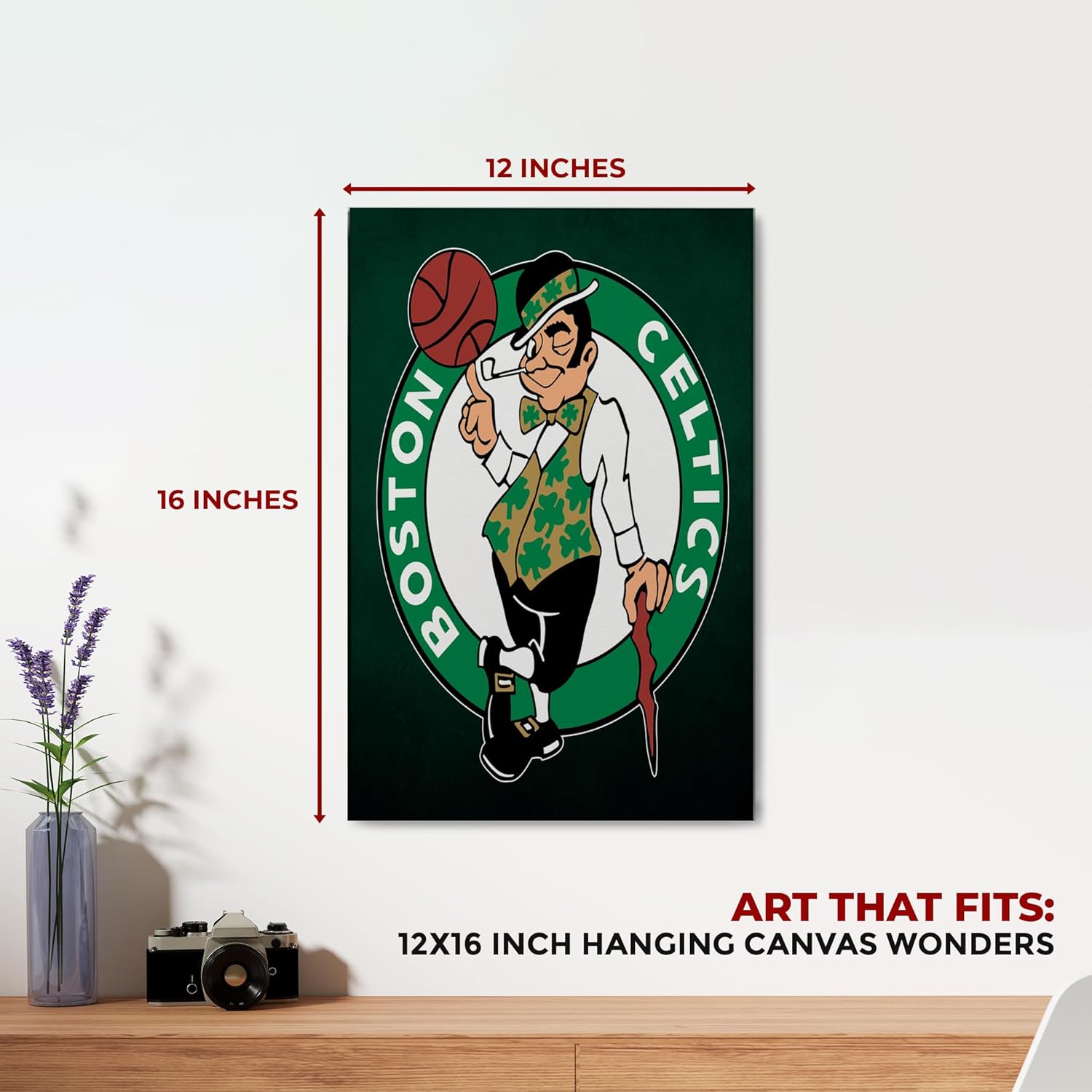 Boston Celtics Wall Canvas Set of 1