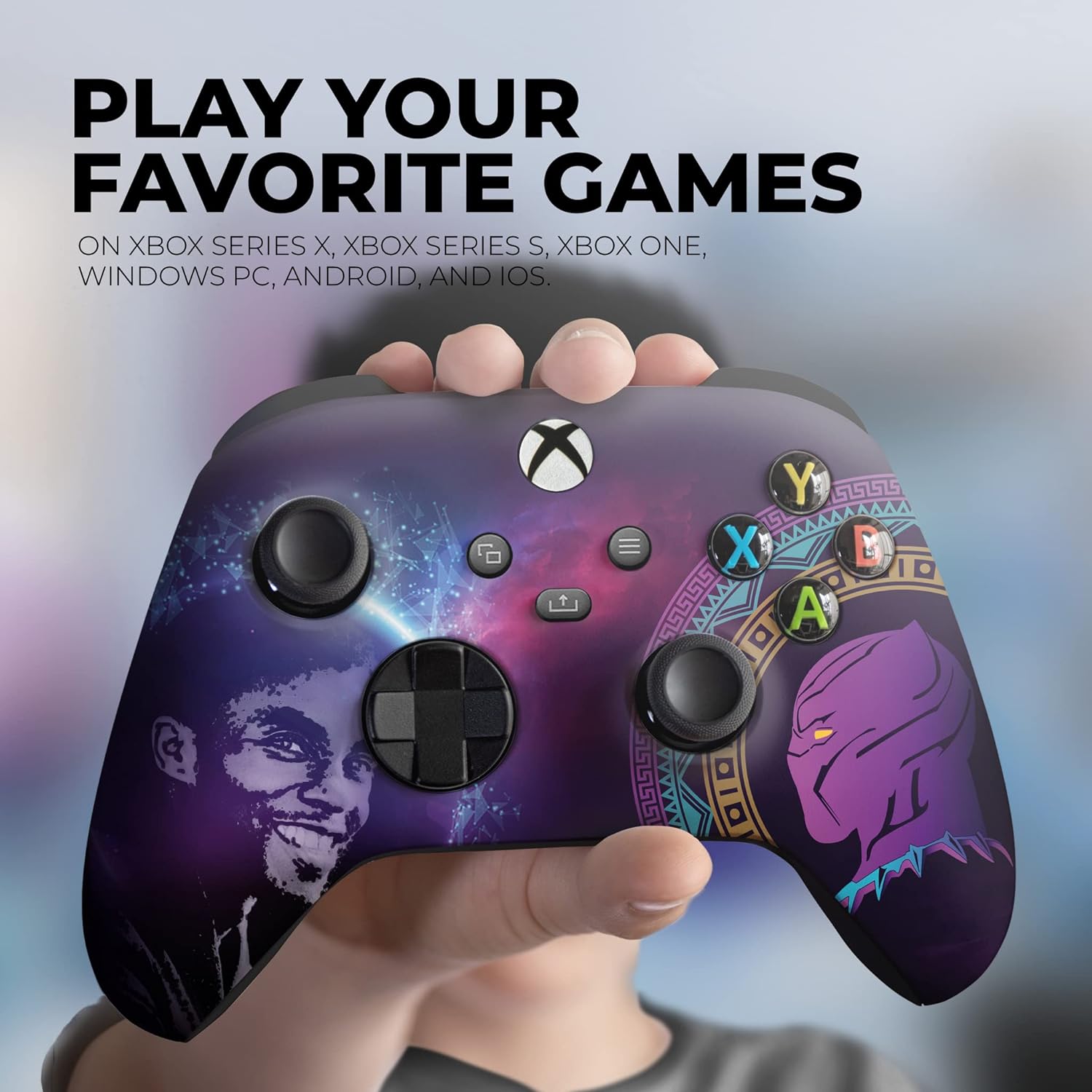 Black Panther Custom Xbox Series X Controller