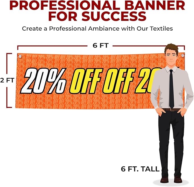 20% Off Large Banner