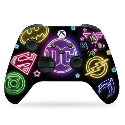 DC Comic NEON Xbox Series X Controller Front Print Only