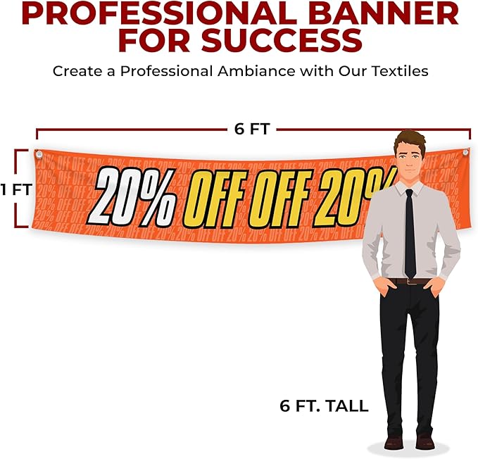 20% Off Large Banner