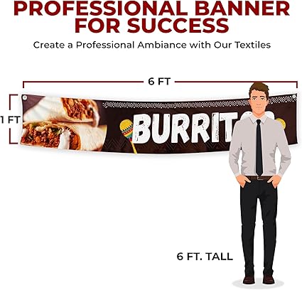 Burritos Large Banner