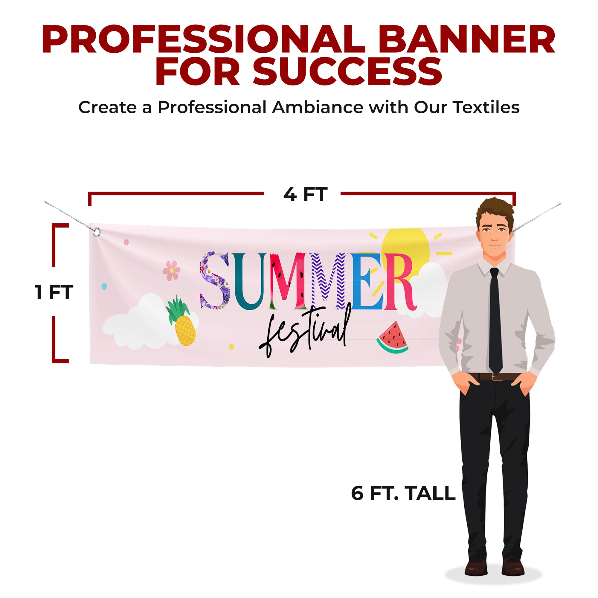 Summer Festival Large Banner