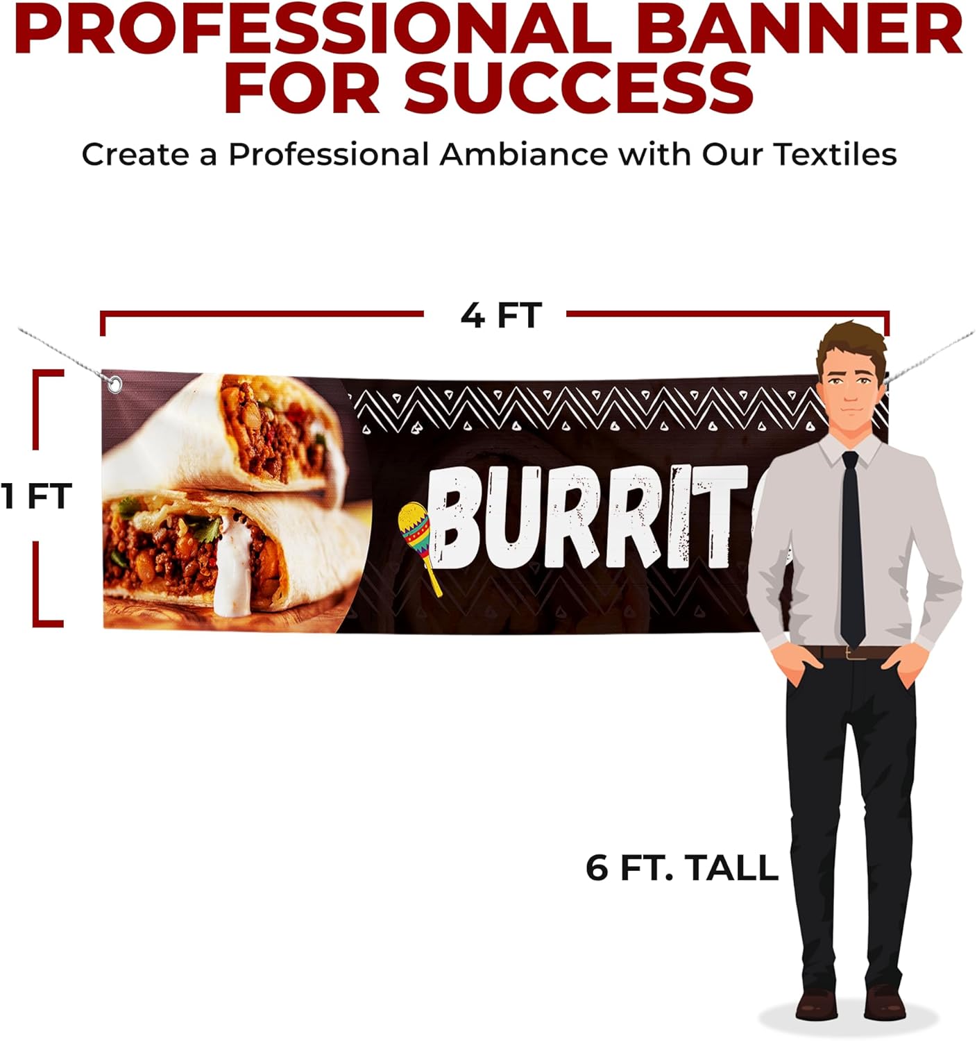 Burritos Large Banner