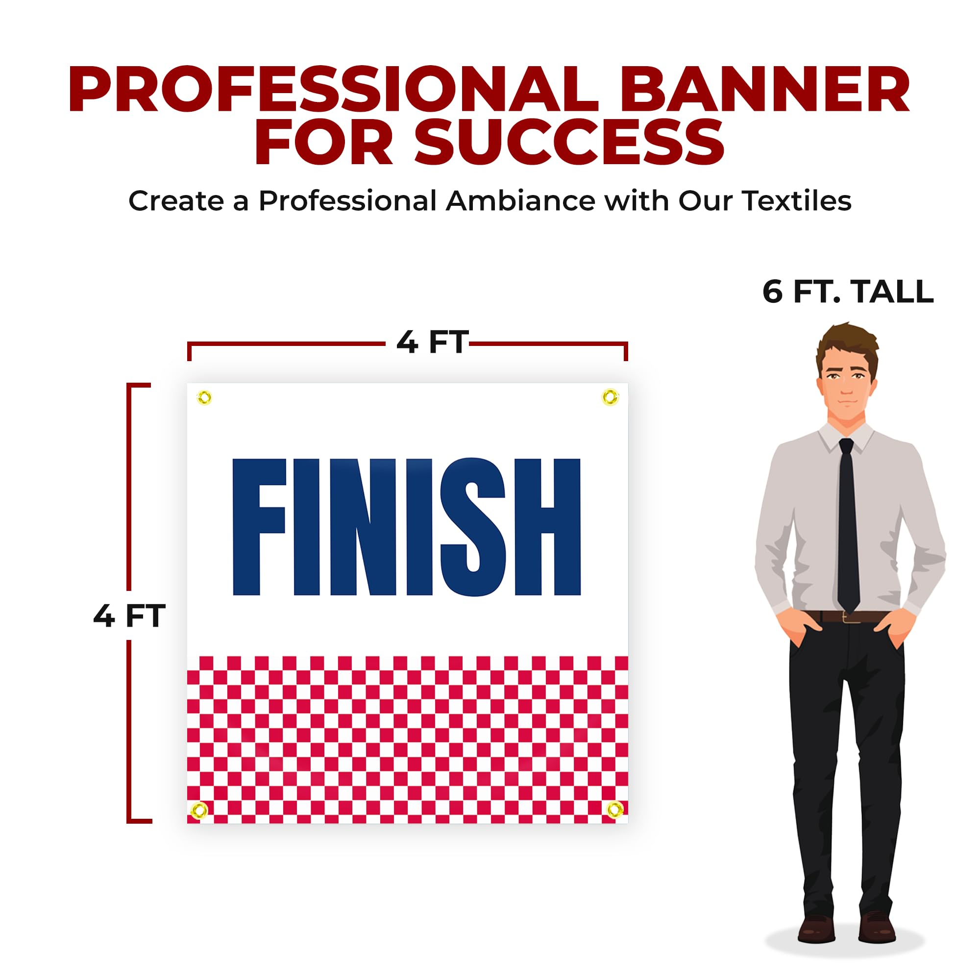 Finish Large Banner