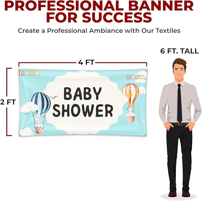 Baby Shower Large Banner