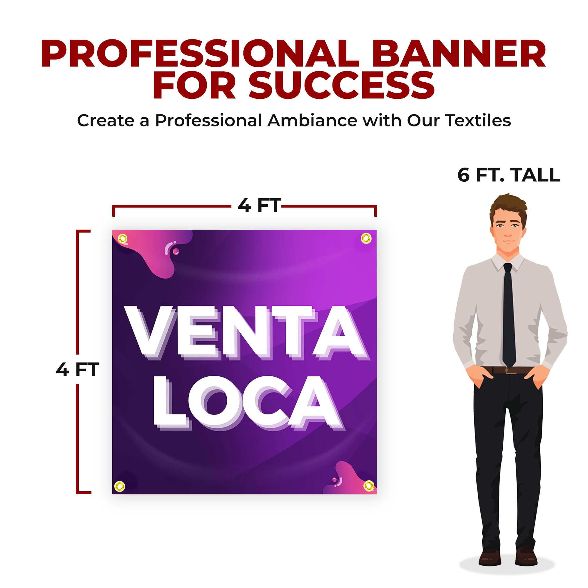 Venta Loca Large Banner