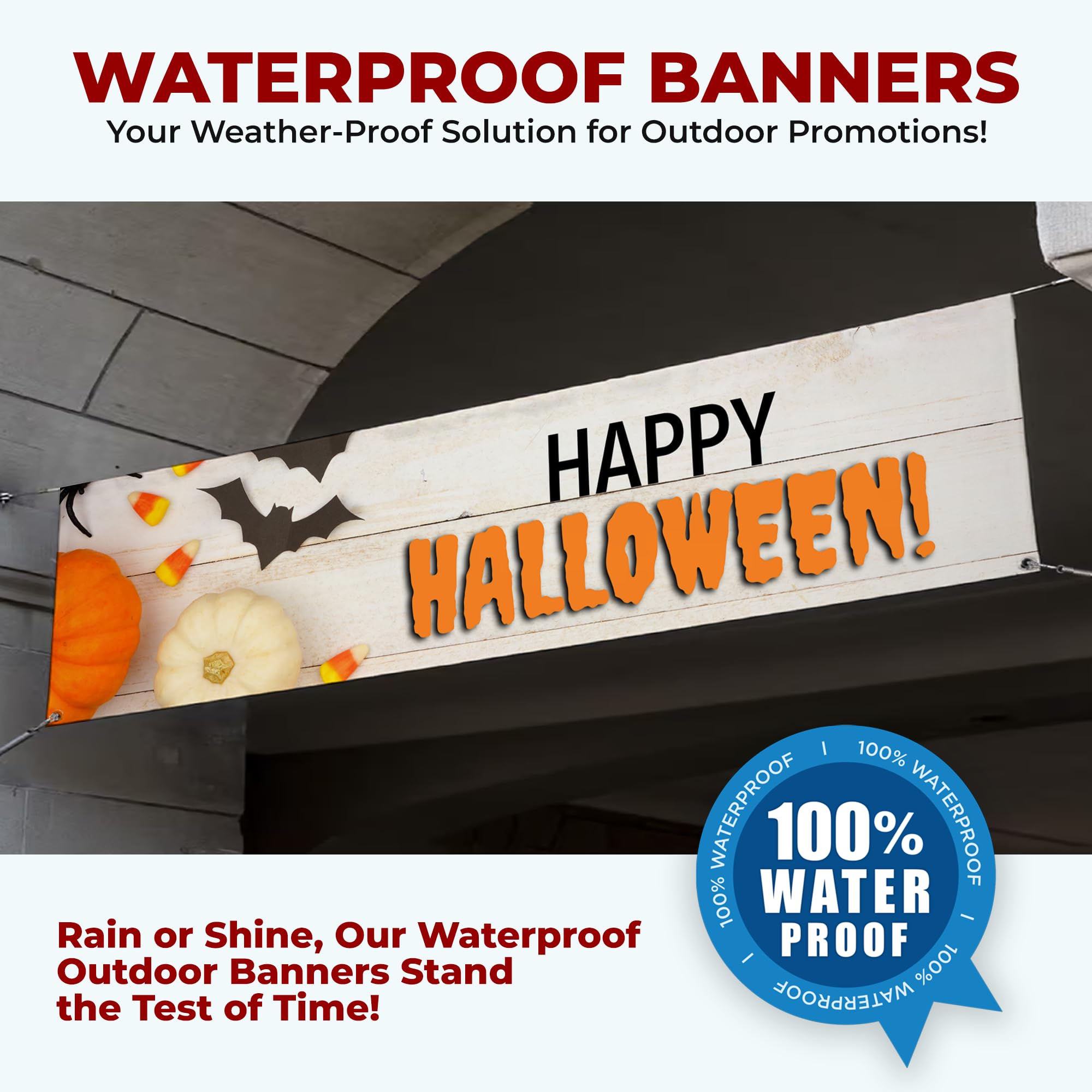 Happy Halloween Large Banner