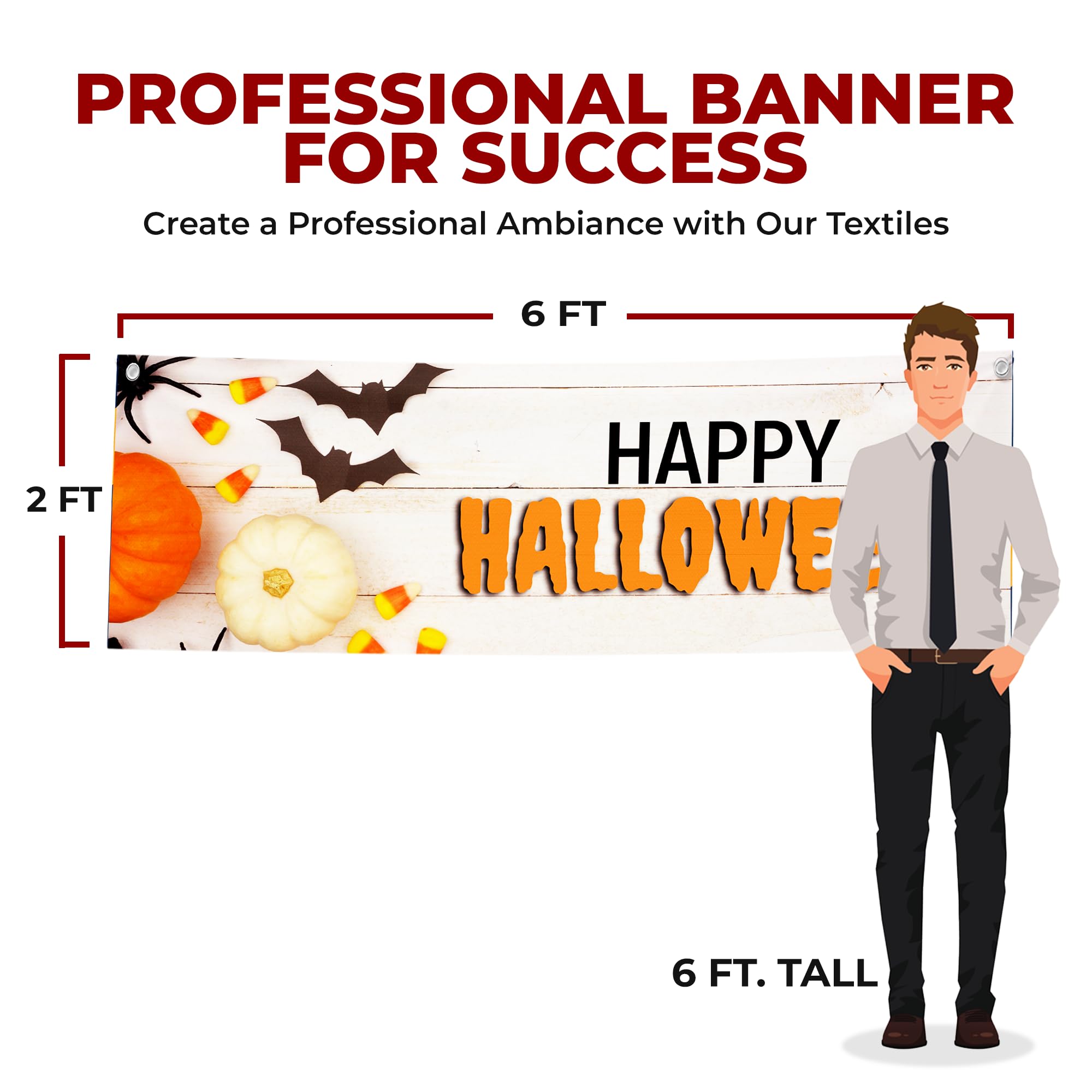 Happy Halloween Large Banner