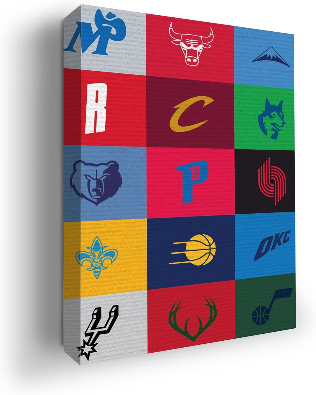 Basketball Wall Canvas Set of 1