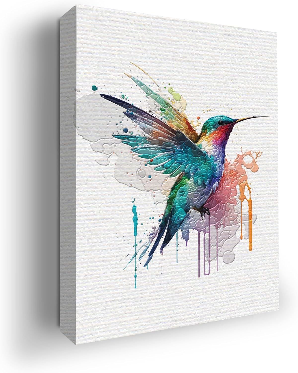 Humming Bird Wall Canvas Set of 1