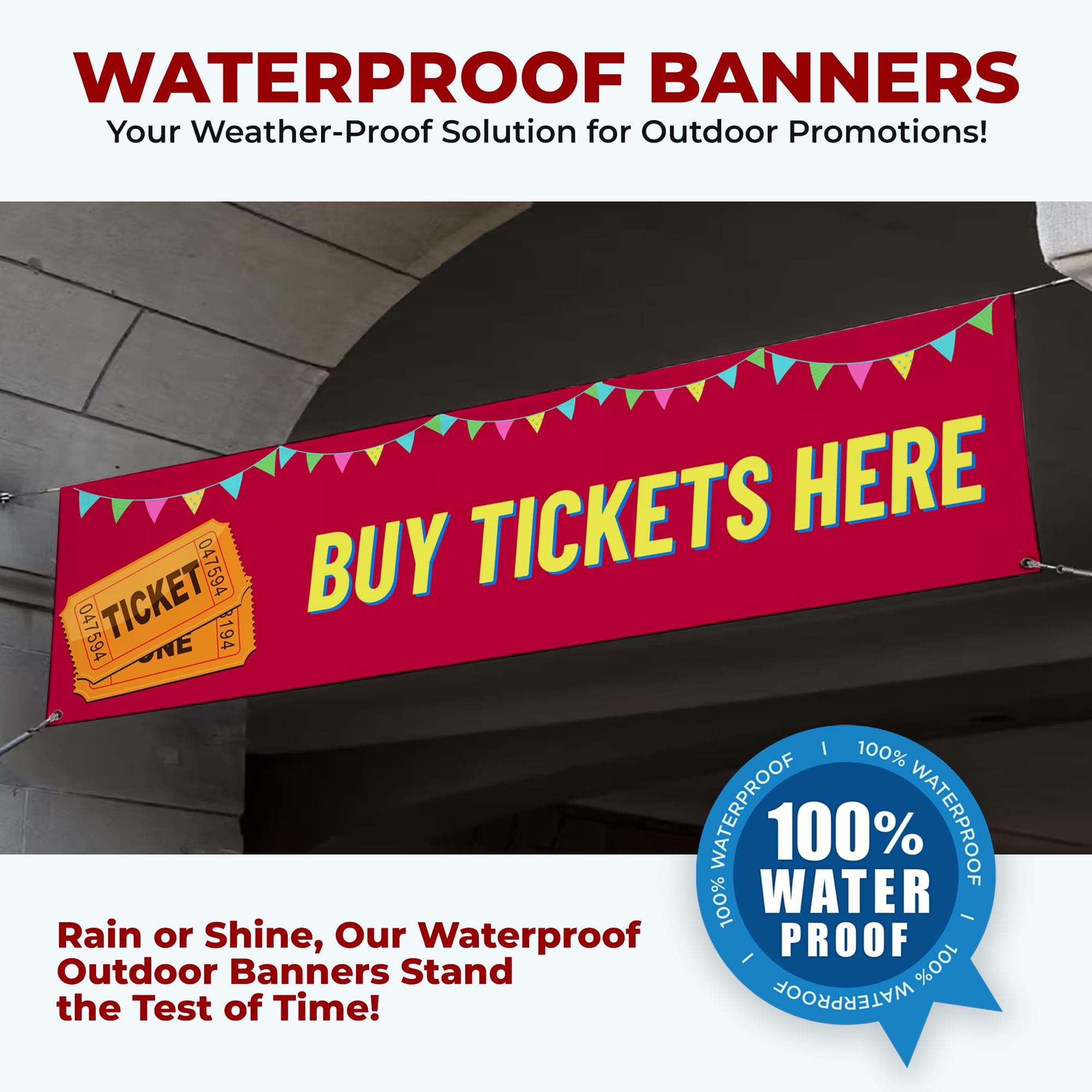 Buy Tickets Here Large Banner