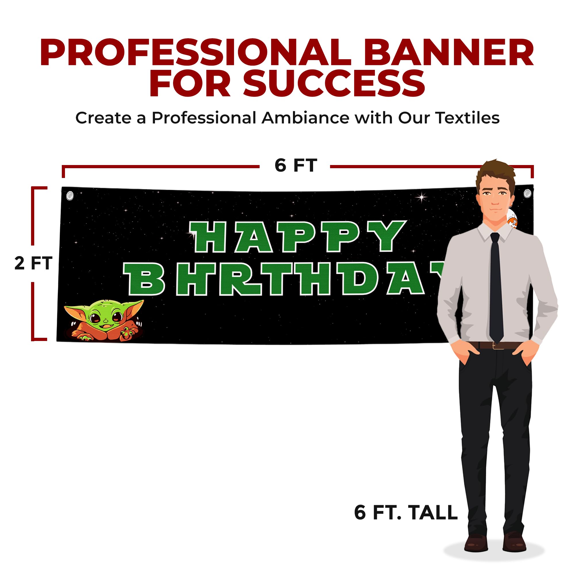 Star Wars Birthday Large Banner