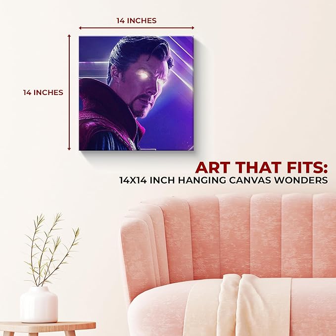 Dr Strange Wall Canvas Set of 1 Set of 1 - 14x14