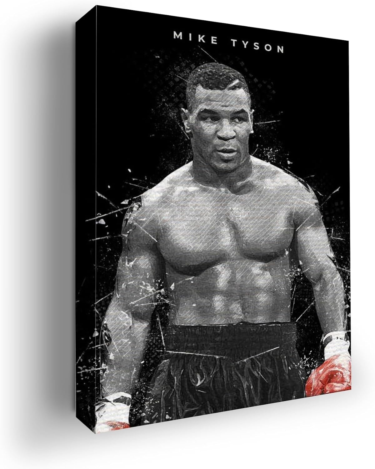 Mike Tyson Wall Canvas Set of 1