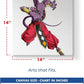 Battle Of Gods Wall Canvas Set of 1 Set of 1 - 14x14