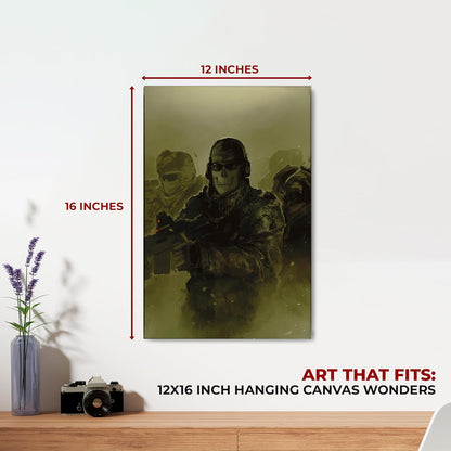 Call Of Duty Wall Canvas Set of 1 Set of 1 - 12x16