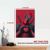 Dead Pool Wall Canvas Set of 1 - 12x16