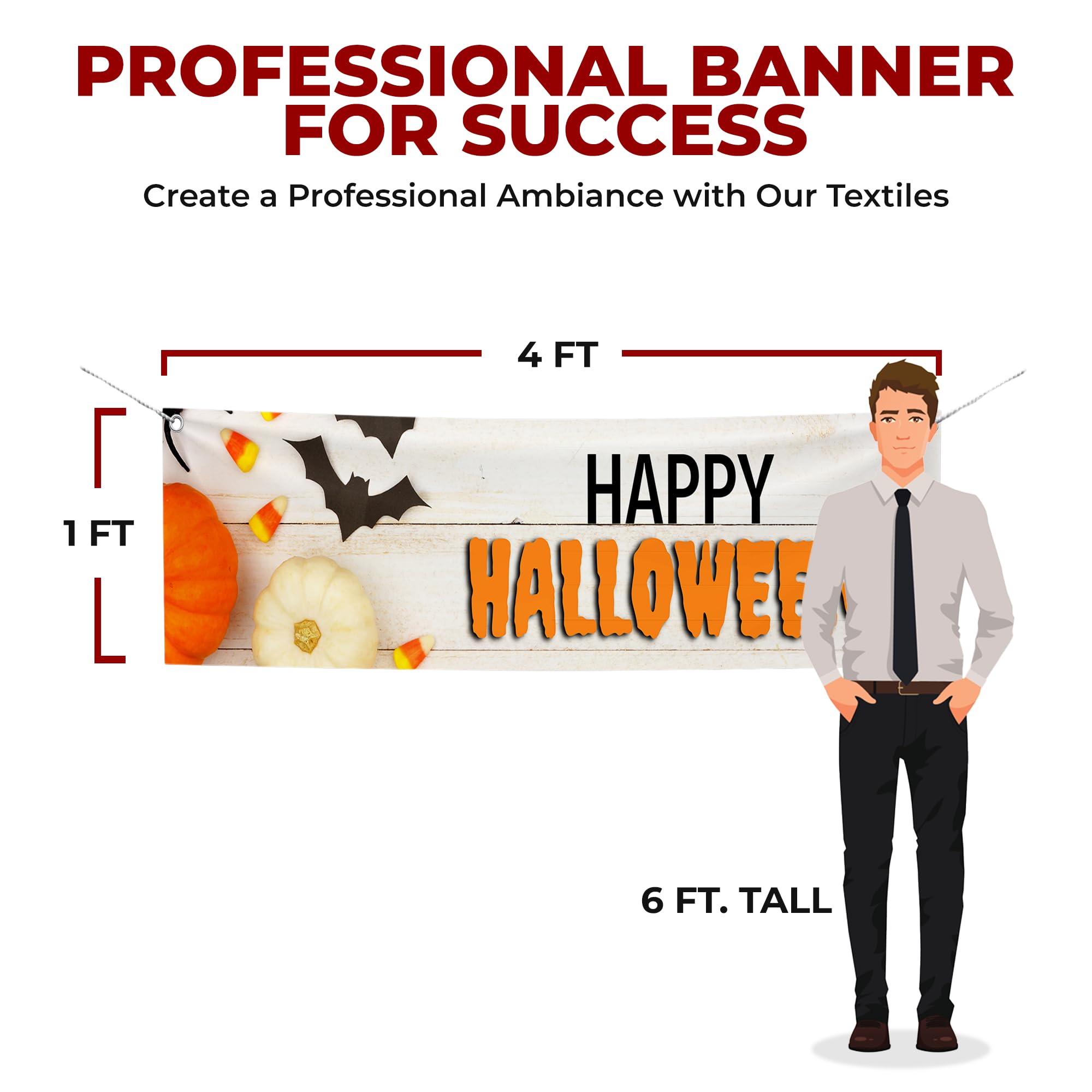 Happy Halloween Large Banner