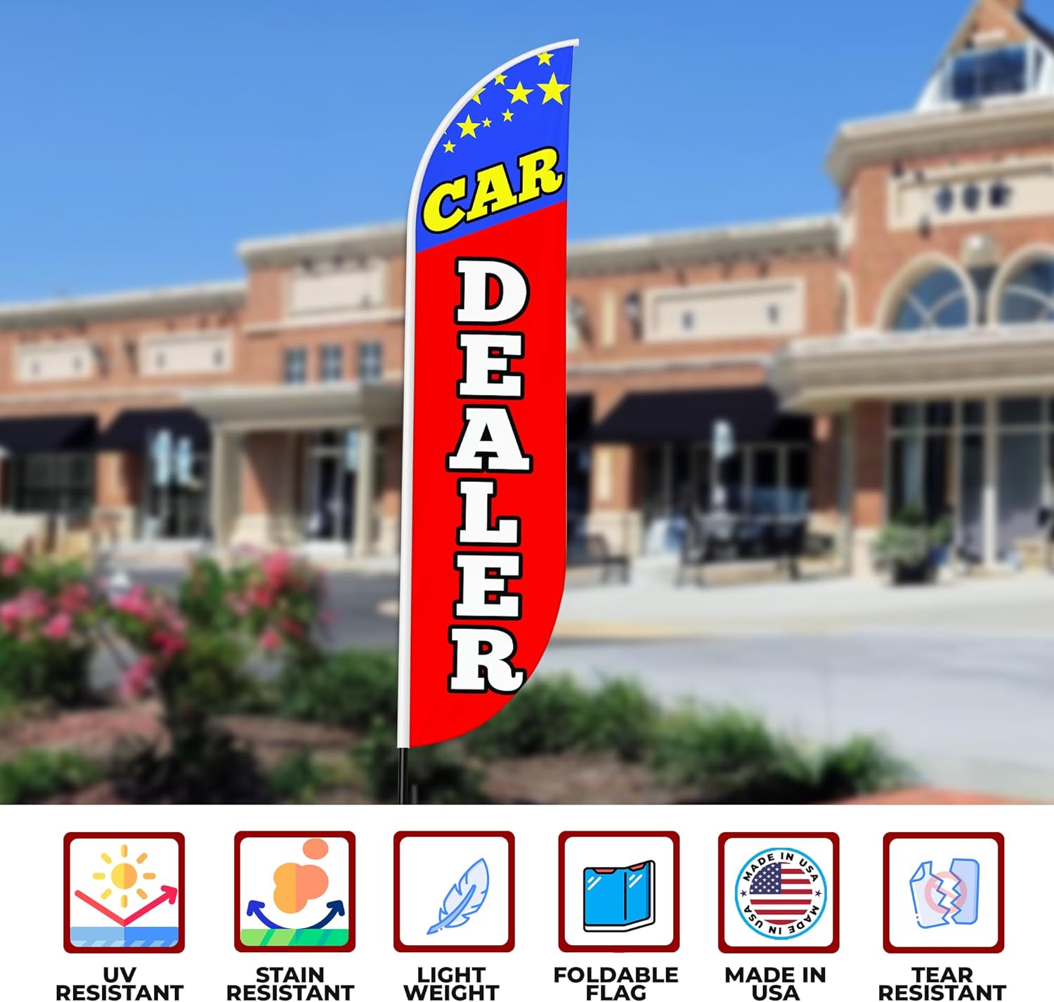 Car Dealer Feather Flag / Swooper Flag